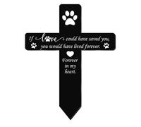 Generisch Pet Headstoneees for Dogs Memorial Acrylic Grave Marker Stakee | Lawn Ornameents Remembrance Pet Tombstone, Garden Decor For Loss Of Catee & Dogs