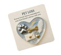 Generisch Pet Loss Hug - Bolsas Recuerdos Para Mascotas - Tarjeta Conmemorativa Portátil para Perros | Para dueños de mascotas, Familias y Veterinarios Sobre Temas Como Refugio, Cumpleaños, Vacaciones