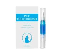 Generisch Pet Toothbrush Pen - 5 ml Pet Breath Freshener, Cat Teeth Cleaning Pen for Kittens, Soft Bristle Applicator with Twist-Action, Mouth Hygiene Tool for Removing Plaques and Refreshing Breath