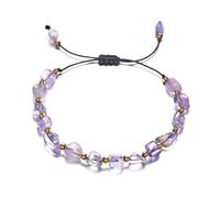 Generisch Petite 4 2 Azul Joyas Beads Pulsera Adjustable Bangle Women New Ancho Pulsera Mm Mujeres Anillos, talla única, Resina