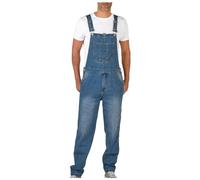 Generisch Peto para hombre, pantalones de trabajo, protección para el tiempo libre, para todas las estaciones, peto para hombre, con bolsillos, pantalones vaqueros y tirantes, mono, ropa de trabajo