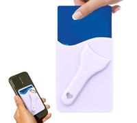 Generisch Phone Card Holder, Suction Cup Cellphone Wallet, Credit Card Case Accessory, Mobile Pocket Organizer for Women, Drivers, Selfies, Car, Cruise, Work, Running, School, Bus Passes