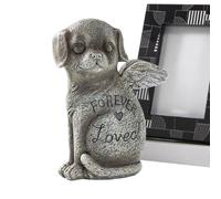 Generisch Piedra conmemorativa para gatos, resistente a la intemperie, marcadores de tumba de piedra, estatua conmemorativa, para salón, oficina, librería, estantería, balcón