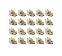 Generisch Piedras decorativas | Piedras para plantas con diseño de huesos de dragón, resina decorativa, 20 unidades, para interior y exterior, paisajismo y manualidades