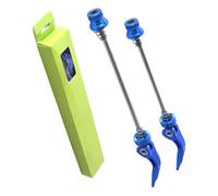 Generisch Pinchos delanteros y traseros - Juego de pinchos para eje de bicicleta de liberación rápida | Kit de eje hueco de repuesto de aleación de aluminio para cada vez que conduces con el cubo de