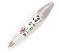 Generisch Pines decorativos con botón a presión, con patrón de animales, bonitos bolígrafos para mujeres, bolígrafos de papelería, corrección, rodillo corrector para profesores, estudiantes