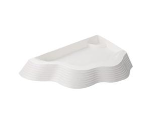 Generisch Piscina de reptiles - Cuenco de agua para baño de tortugas con rampa | Antideslizante Tortuga con rampa | Herramienta de baño de reptiles plana | Decoración de acuarios Reptiile Soak Bandeja