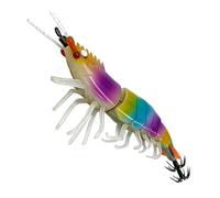 Generisch Plantilla de calamar luminosa | Anzuelos en forma de camarón, anzuelos de calamar - para estanque, lago, río, zona plana, orilla, agua dulce, hombres, padres y