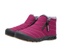 Generisch Plüsch warme Baumwollschuhe tragen und rutschfeste Schneestiefel Fünf-Finger-Baumwollschuhe Outdoor-Sportschuhe Herren- und Damen-Wanderschuhe Schuhe Schwarz Herren 44, rojo, 41 EU