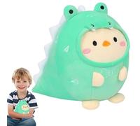 Generisch Plush Toys Soft Short Plush Dinosaur Owl Mermaid Doll Cute Stuffed Animal Gift Comfort Sleep Aid Friend Kids Pp Cotton 200g 4 Pack Collectible Set