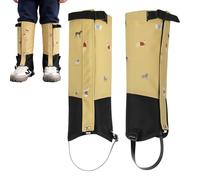 Generisch Polainas ajustables ligeras antideslizantes | Cubierta para botas a prueba de viento para niños adolescentes invierno escalada esquí raquetas de nieve ciclismo motocicleta