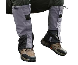 Generisch Polainas de senderismo impermeables, ajustables polainas para la caza, protección al aire libre invierno paisaje montaña raquetas de nieve correr botas de esquí