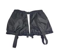 Generisch Polainas para botas | Polainas negras transpirables para botas - Para caminar | Para esquí de invierno senderismo montañismo escalada sendero correr deportes al aire libre