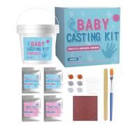Generisch Polvo de huellas de manos - Kit creativo para huellas de niños - Set para huellas de manos, para el hogar, familia, habitación de los niños, salón, , cumpleaños