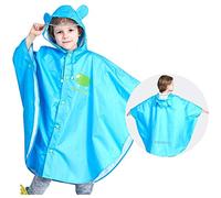 Generisch Ponchos lluvia niños niño para chaqueta cómics niños 3D niño desgaste impermeable niño abrigo y chaqueta, azul, 1-2 años