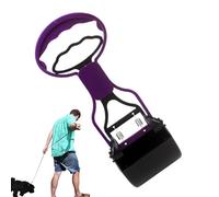 Generisch Pooper Scooper, Foldable Long Handle Pet Waste Picker, Durable Lightweight Cleanup Tool Yard, Lawn, Garden, Apartment, Camping, Ideal for Hassle Outdoor Disposal, 28 x 8,7 x 2 cm
