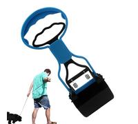 Generisch Pooper Scooper, Foldable Long Handle Pet Waste Picker, Durable Lightweight Cleanup Tool Yard, Lawn, Garden, Apartment, Camping, Ideal for Hassle Outdoor Disposal, 28 x 8,7 x 2 cm