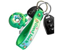 Generisch Portachiavi Ciambella - 5 x 4,2 cm Charm Divertente | Charm Per Borse E Portafogli | Per Adulti Uomini Donne Studenti Valigie Portafogli Borsette Viaggio Scuola Ufficio