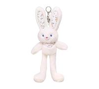 Generisch Porte-clés Lapin En Peluche Kawaii - Douce Et Moelleuse En Peluche Stuffed | Accesorio De Décoration Adorable Pour Sac À DOS & Sac À Main | Cadeau Idéal Pour Anniversaires, Fêtes, École &