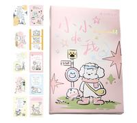 Generisch Postcard Set Cartoon Collage Paper Postcards 30 Sheets Animal Pattern Scrapbooking Greeting Cards Writable For Boys Girls Festival Graduation Keepsake For Friends Family 14.3x9.3cm