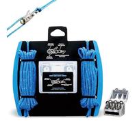 Generisch Praisety Rope Adjuster Rope Roller cuerda tensor de cuerda petz, No More Knots The Ultimate Outdoor Rope Adjuster, Cord Tightening and Cinching Tool for Outdoor Camping Boating Guy Lines