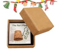 Generisch Prank Gift Box - Hilarious Fart Plug for Gags | Paper Storage with Funny Card, April Fools Joke Set, Party Social Gathering Holiday Celebration for Women, Men, Friends and Family