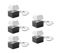 Generisch Probador de teclado versátil de 5 piezas, llavero portátil para desplazamientos de oficina, terapias fidgets y sampler
