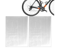 Generisch Protector de cadena de bicicleta, adhesivo protector para cuadro