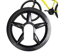 Generisch Protector de cadena de bicicleta, protector de cadena de bicicleta, protector de plato robusto para bicicletas, cubierta de piñón, protector de cadena práctico para bicicletas, protección de