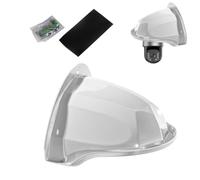 Generisch Protectora para cámaras de vigilancia, Cubierta para cámaras de Exterior, Protector de cámara de Seguridad para cámara Exterior, Escudo de cámara, Protector Solar Resistente a la