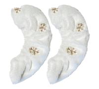 Generisch Protège-Lames de Patin à Glace | Housse en Flanelle Douce Anti-Humidité | Accesorio de Hockey et Patinage Artistique | Pour Garçon, ADO, Femme, Protection et Séchage Optimal