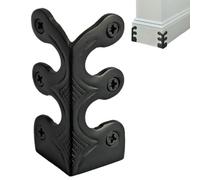 Generisch Protezioni Angolari In Per Battiscopa - Copertura Decorativa In Metallo 1,89 Pollici Con Viti Incluse | Accessorio Elegante E Resistente Per Mobili, Arredo Casa E Protezione Angoli