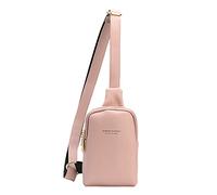 Generisch PU impermeable color sólido estilo simple y un bolso de mensajero del hombro y, RD2., talla única
