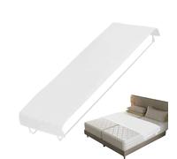 Generisch Puente de Cama - Conexión Entre Dos Camas Individuales, Puente De Cama Para Dos Camas Individuales A Una Cama - Relleno Dividido Con Cintas De Sábanas, Relleno De Cama Dividido Ajustable,