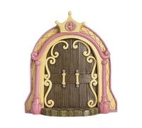 Generisch Puerta de jardín de - Entrada en miniatura, mágica entrada de , decoración de jardín al aire libre, diseño de resina caprichosa | Accesorios encantados para decorar troncos de