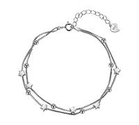 Generisch Pulsera 8 Mensajes Naturales Joyas Joyas Regalos Abuelita Mensaje Anillos, talla única, Metal