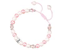 Generisch - Pulsera clásica con diseño de oraciones, ideal como regalo de cumpleaños para tu hija, pulsera pequeña rosa natural, pulsera clásica (C, One Size)