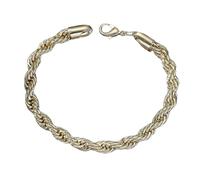 Generisch - Pulsera de 2 juncos, anillos para hombre, personalizados, nuevos brazaletes cubanos para hombres abuelita hombres natural pulsera negro joyería (oro, D)