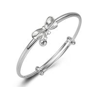 Generisch - Pulsera de acero inoxidable chapada en frases clásicas, pulsera ajustable para ocasiones en negro, 4 anillos de acero, talla única, Metal