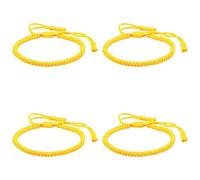 Generisch - Pulsera de acero natural para hombre, pulsera de pulsera de joyería ajustable, One Size*4, Nankan Wire