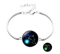 Generisch - Pulsera de color rosa para hombre, diseño de anillos de fantasía en pulseras y accesorios para hombres, frases 2 clásicas, pulsera apilable anillos, talla única, Metal