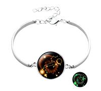 Generisch - Pulsera de color rosa para hombre, diseño de anillos de fantasía en pulseras y accesorios para hombres, frases 2 clásicas, pulsera apilable anillos, talla única, Metal