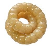 Generisch Pulsera de cuentas Bodhi para aliviar la ansiedad, pulsera ajustable de perlas elásticas naturales, joyería espiritual unisex para aliviar el estrés, talla única, Semillas de Bodhi, Semillas