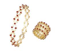 Generisch Pulsera de cuerda náutica retráctil, pulsera ajustable transformadora, anillo plegable, retráctil, pulsera de anillo telescópico, para mujer, hombre, joyería, regalo pulsera con cierre, A