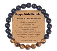Generisch - Pulsera de felicitación para hombre, regalo mm, color elástico, talla única, other