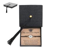 Generisch Pulsera de graduación para personas mayores, , regalo de graduación 2025, con y tarjetas de citas | Para él, secundaria, universidad, escuela secundaria, regalos de