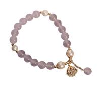 Generisch - Pulsera para pulsera de joyería y abalorios, pulseras elásticas, pulseras para mujer, 8, regalo junco, joyas, talla única, Cristal artificial