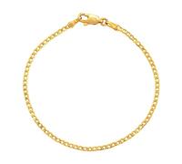 Generisch Pulsera sencilla para niñas, minoría, viento frío, decoración a mano, moderna, chapada en oro, cadena vegetariana, pulsera de perlas rojas (oro, talla única)