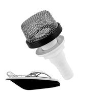 Generisch Pump Inlet Strainer, Oxygenation System Attachment, Stainless Steel Mesh Air Pump Strainer, Resistant Filter with Fine Filtration Mesh, Water Oxygen Accessory with Stable Flow Support, Live