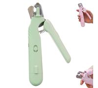 Generisch Pupnourish Nail Trimmer Pupnourish Nail Clippers, 2 en 1, tijeras para garras y lijadora de uñas para perros, cortaúñas para perros y gatos pequeños y medianos (verde)